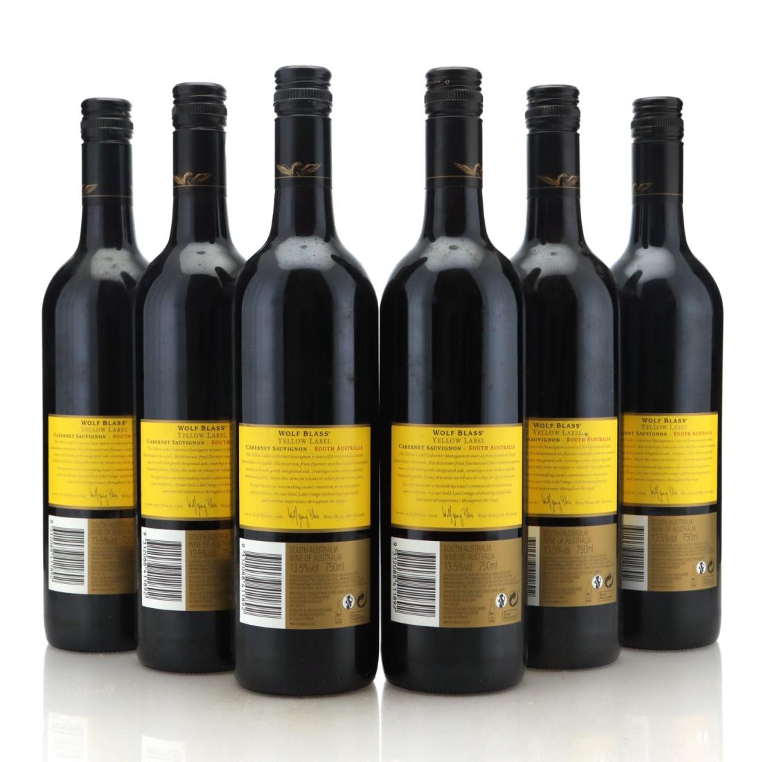 Image for Wolf Blass Yellow Label Cabernet Sauvignon 2010 x 6