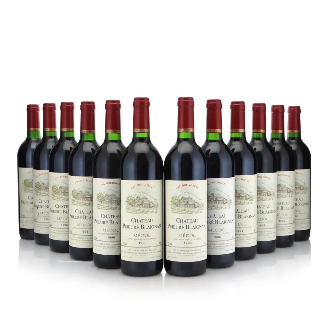 Image for Château Prieuré Blaignan 1996 x 12