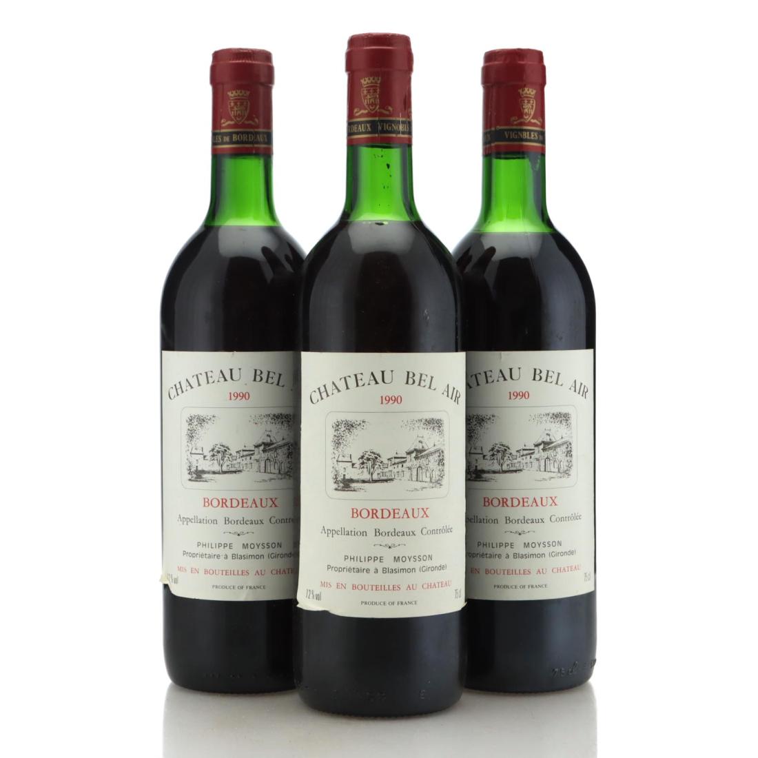 Image for Château Bel Air 1990 x 3