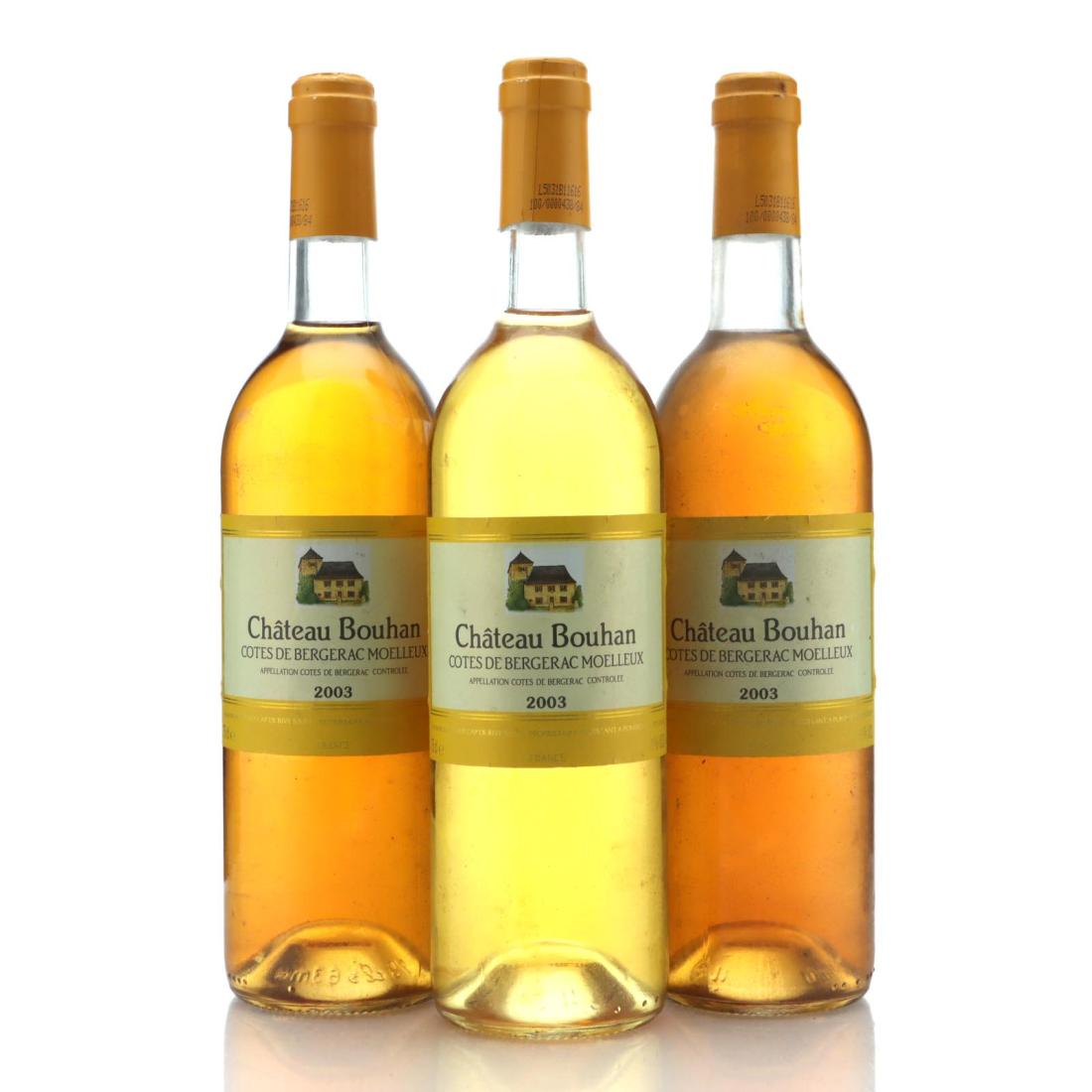 Image for Château Bouhan Moelleux 2003 x 3