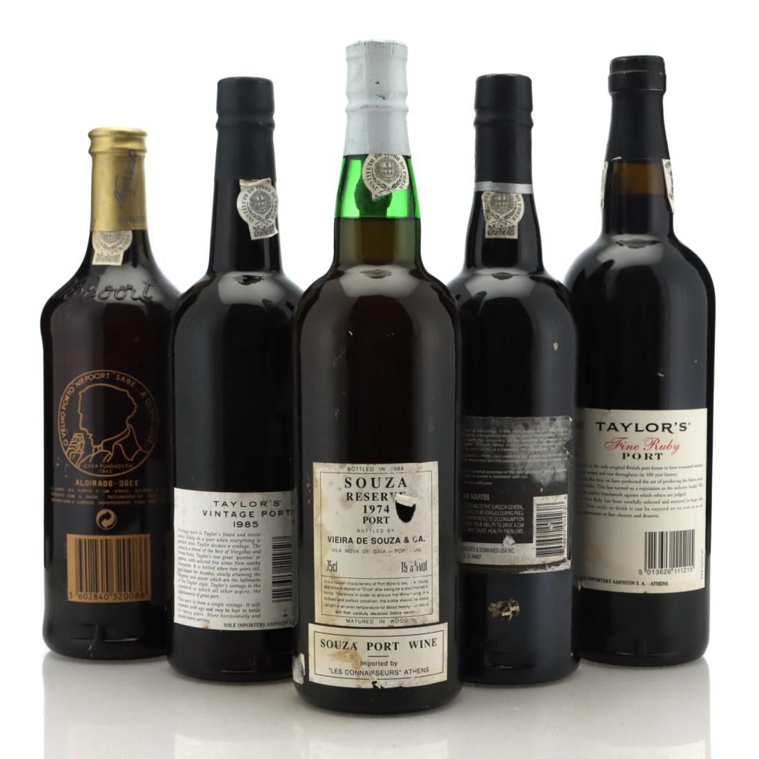 Image for Assorted Port 5 x 75cl - Includes Niepoort 30 Year Old Tawny Port