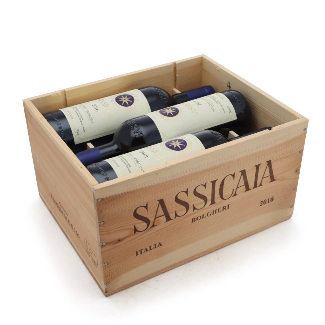 Image for Tenuta San Guido Sassicaia 2016 / 2018 x 6