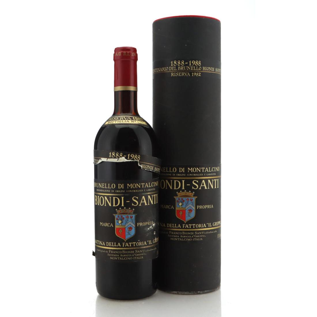 Image for Biondi-Santi Tenuta Greppo Riserva del Centenario 1982