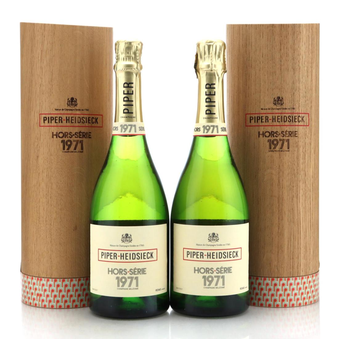  Piper-Heidsieck Hors‑Série 1971 Vintage Champagne​ / Disgorged 2021 x 2