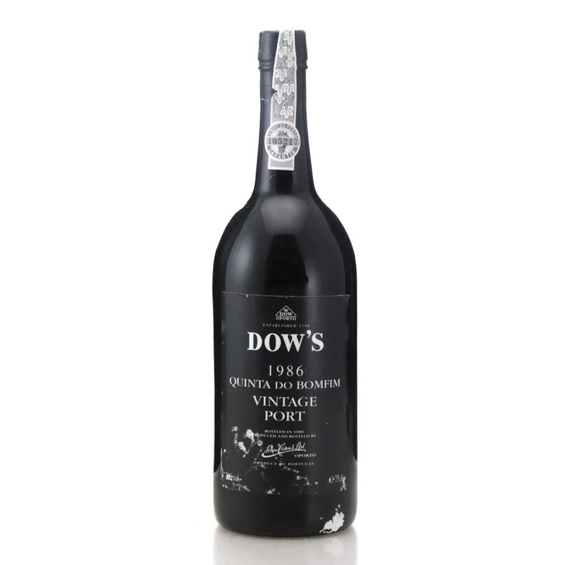 Image for Dow's Quinta do Bomfim 1986 Vintage Port