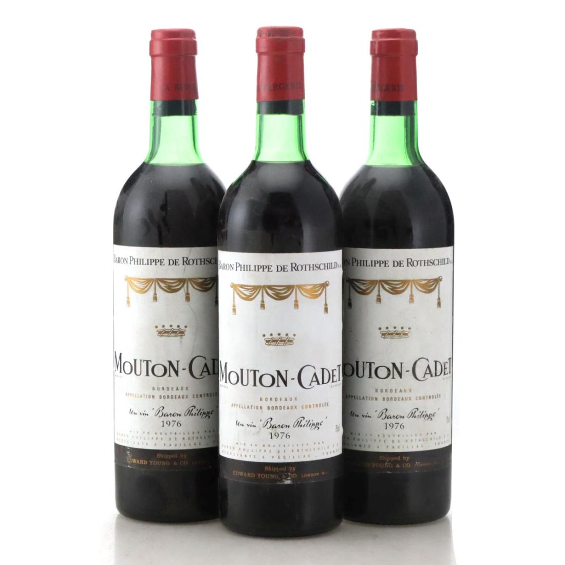 Image for Mouton-Cadet 1976 x 3