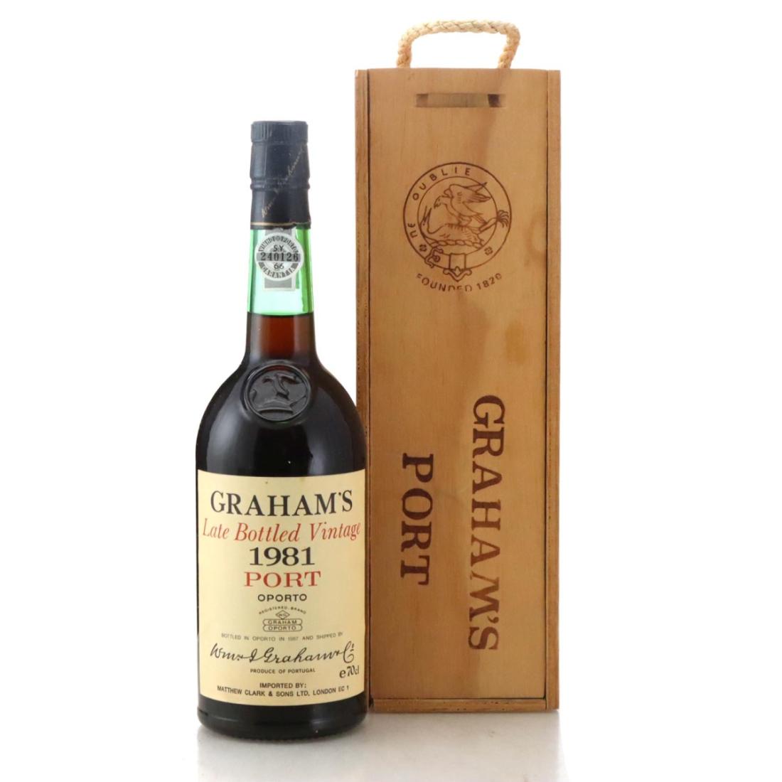 Image for Graham's 1981 Late Bottled Vintage Port