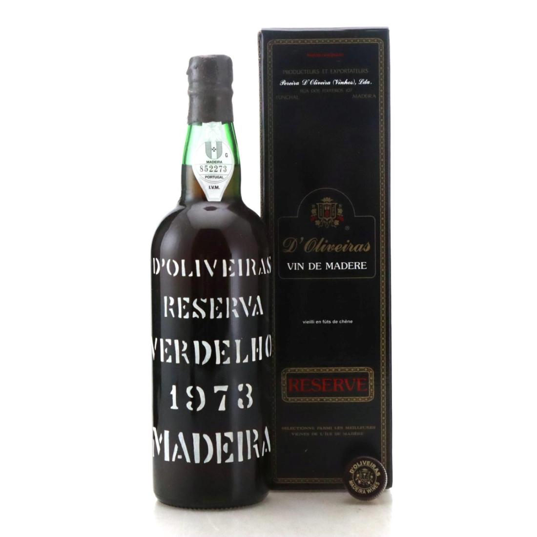 Image for D'Oliveiras 1973 Verdelho Reserva Madeira