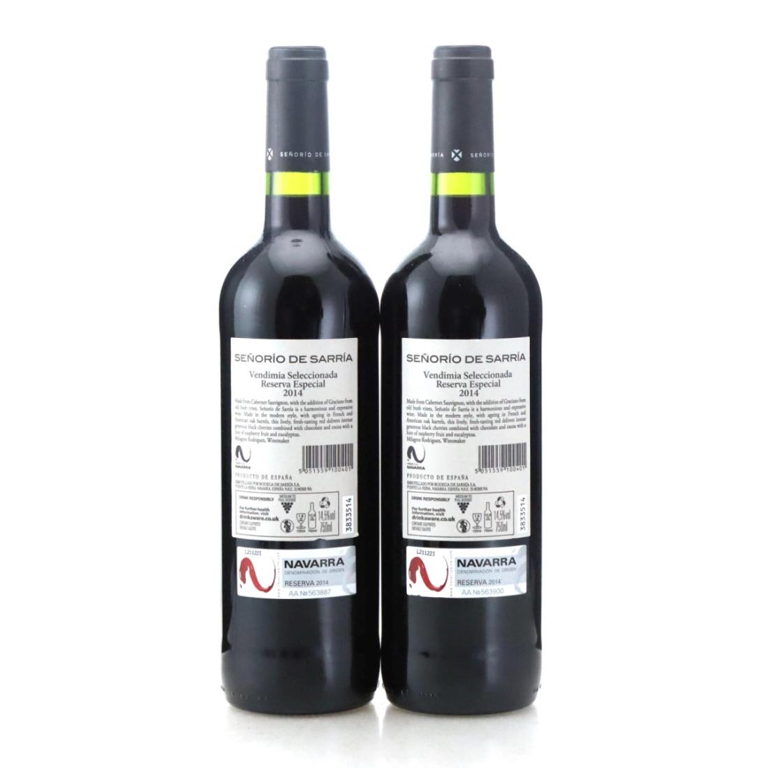 Image for Señorio de Sarría Vendimia Seleccionada Reserva Especial 2014 x 2