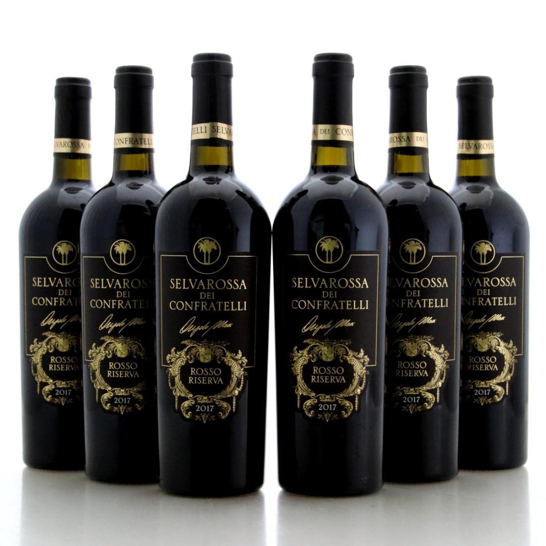 Image for Cantine Due Palme Selvarossa Dei Confratelli Rosso Reserva 2020 x 6