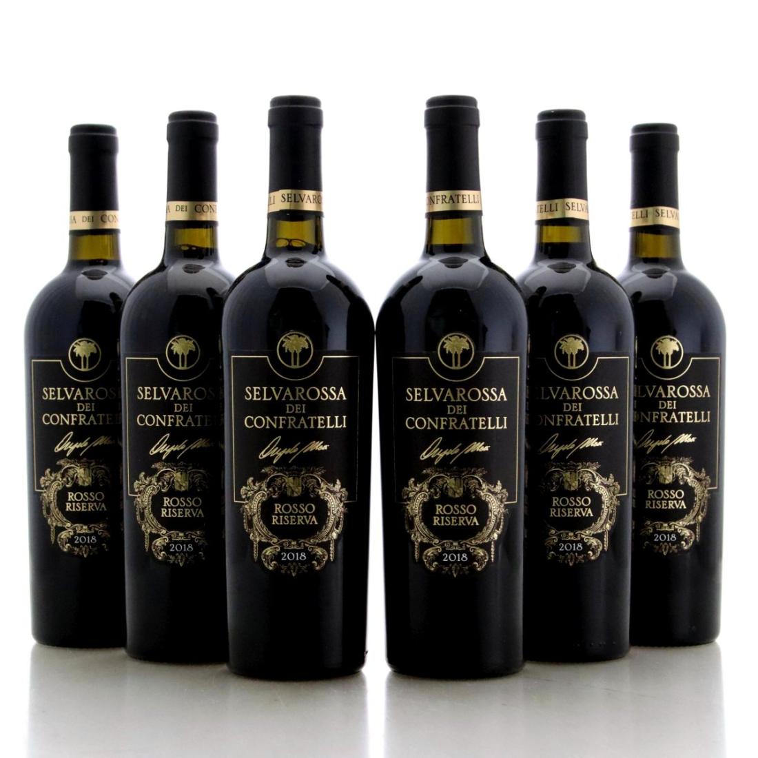 Image for Cantine Due Palme Selvarossa Dei Confratelli Rosso Reserva 2018 x 6