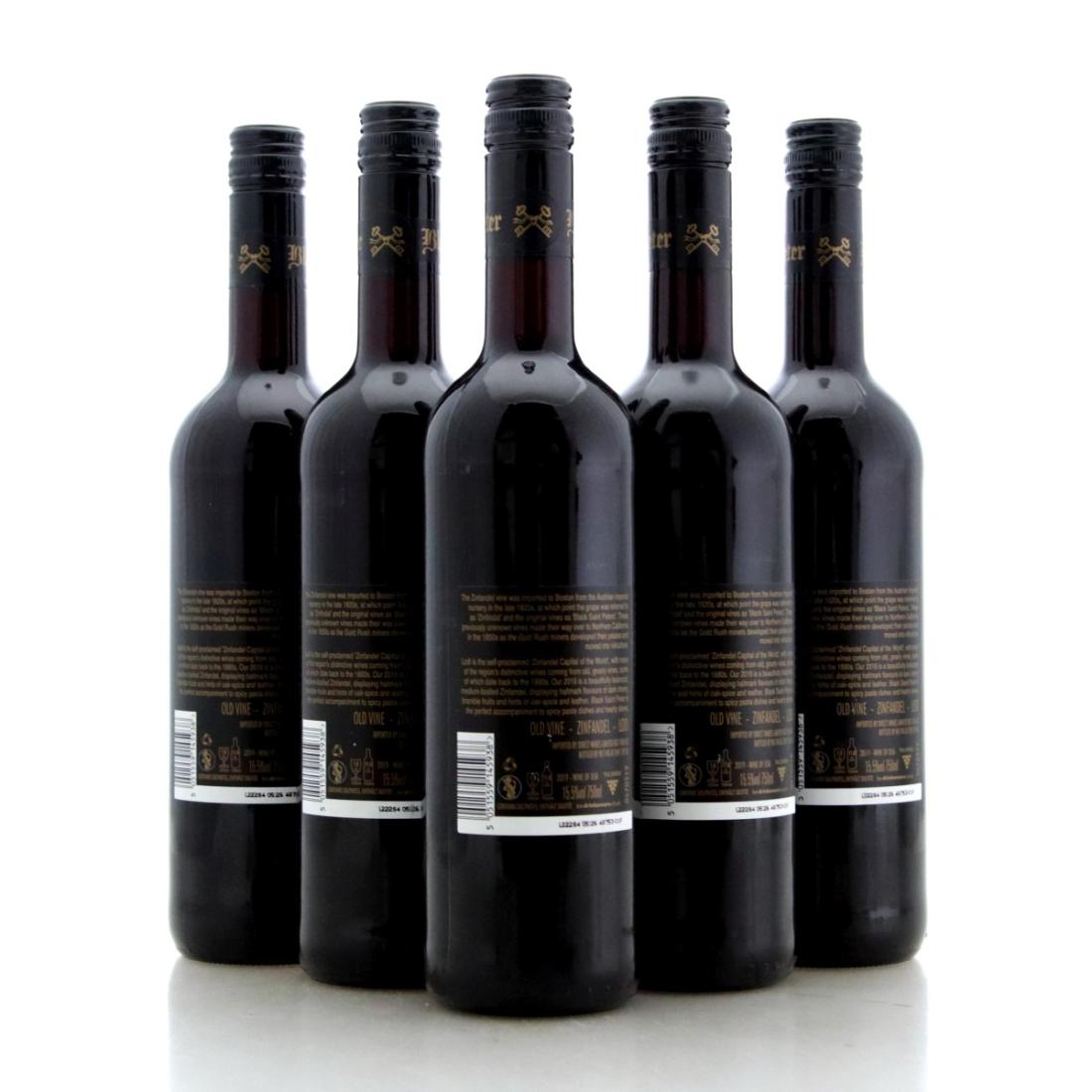 Image for Black Saint Peter Old Vine Zinfandel 2019 x 5