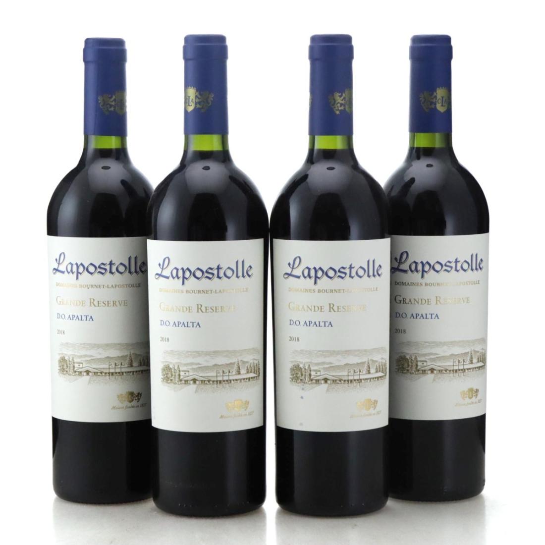 Image for Domaines Bournet Lapostolle Grande Reserve 2018 x 4