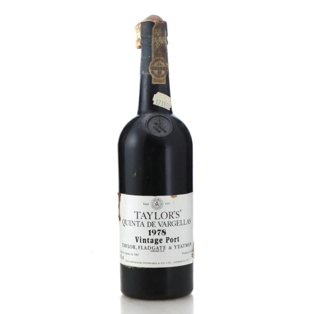 Image for Taylor's Quinta de Vargellas 1978 Vintage Port