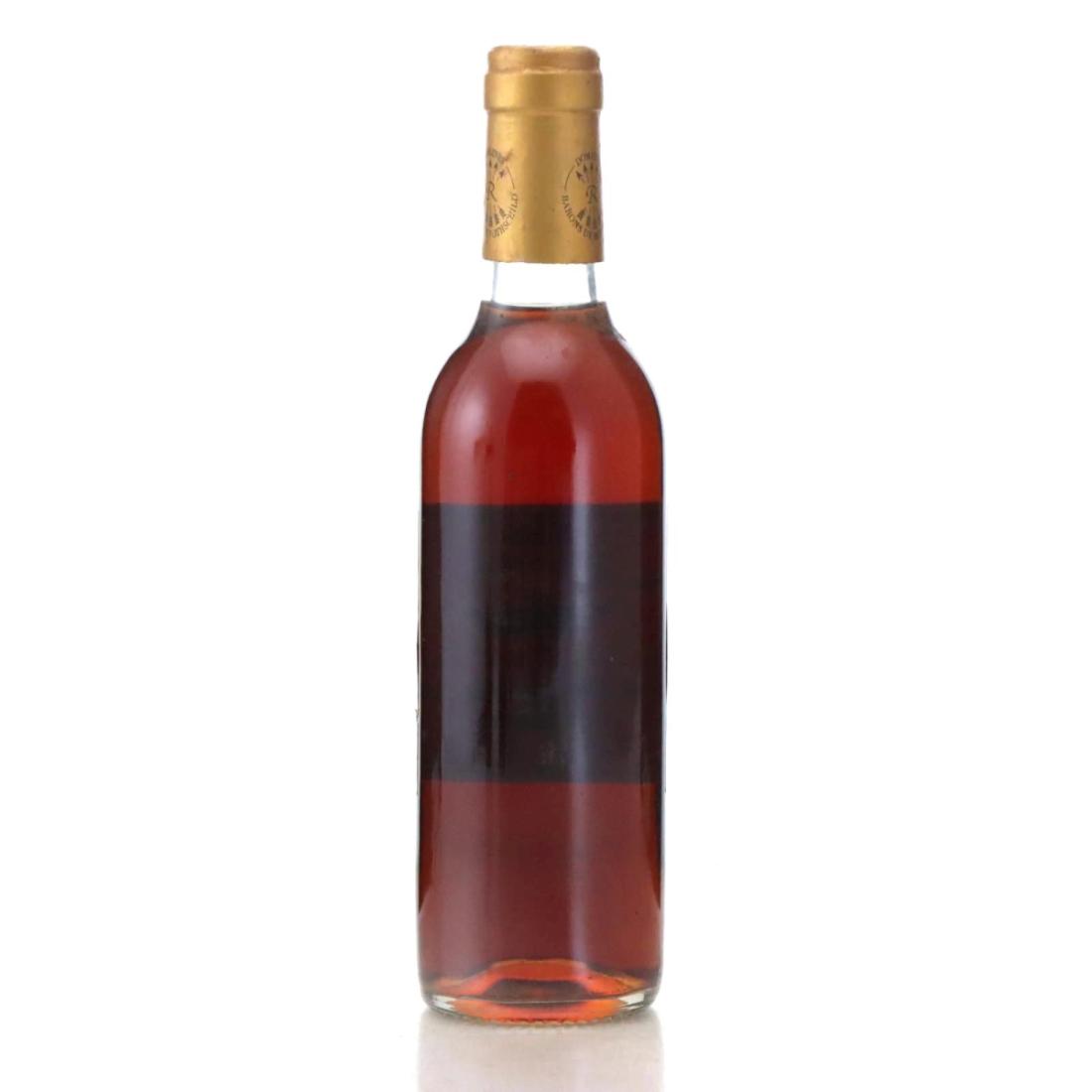Image for Château Rieussec 1986 / Half Bottle