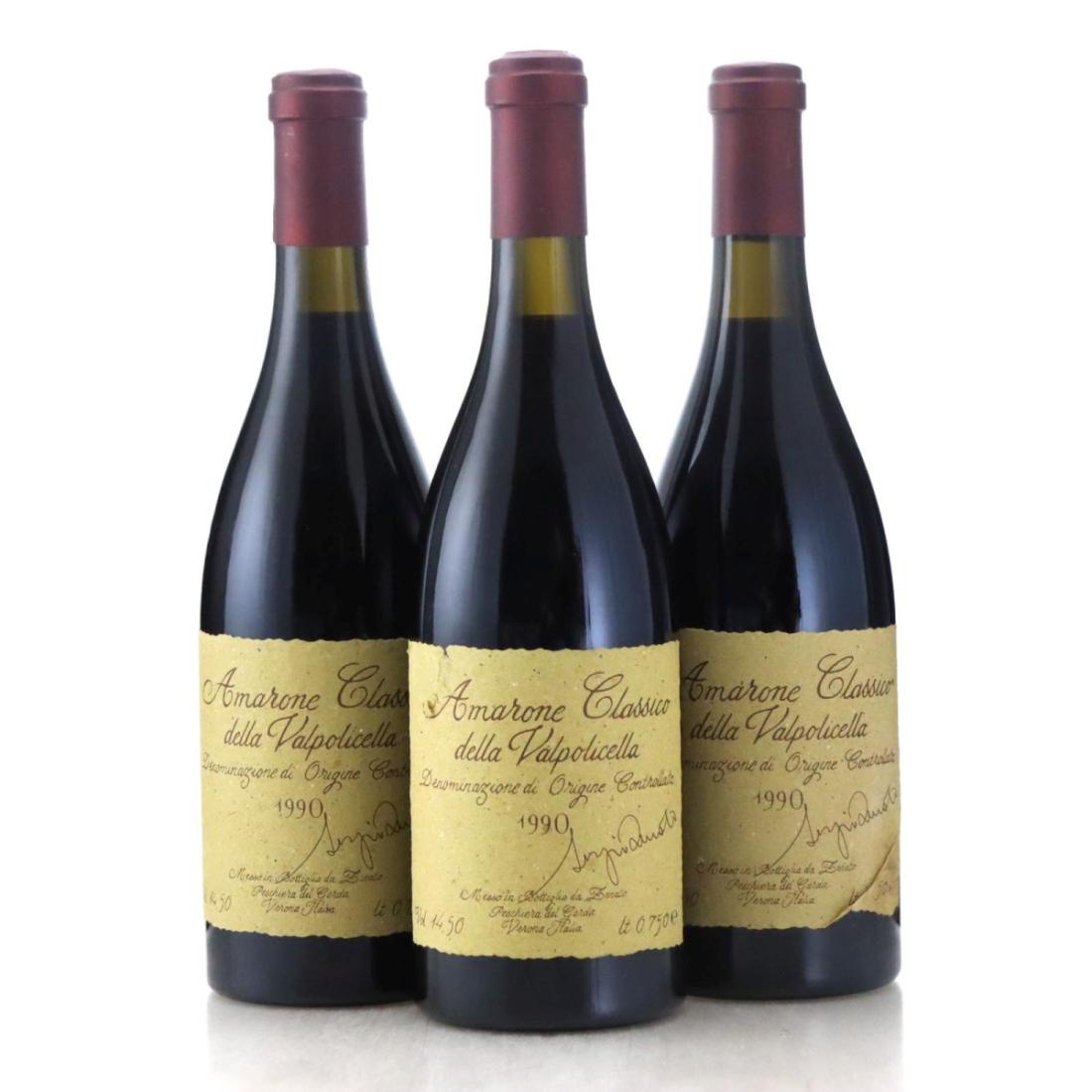 Image for Zenato 1990 Amarone della Valpolicella Classico x 3