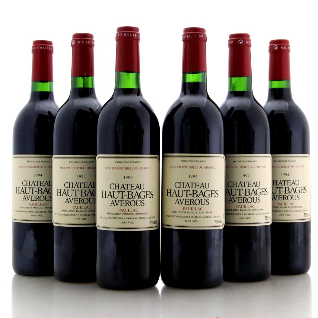 Image for Château Haut-Bages Averous 1994 x 6