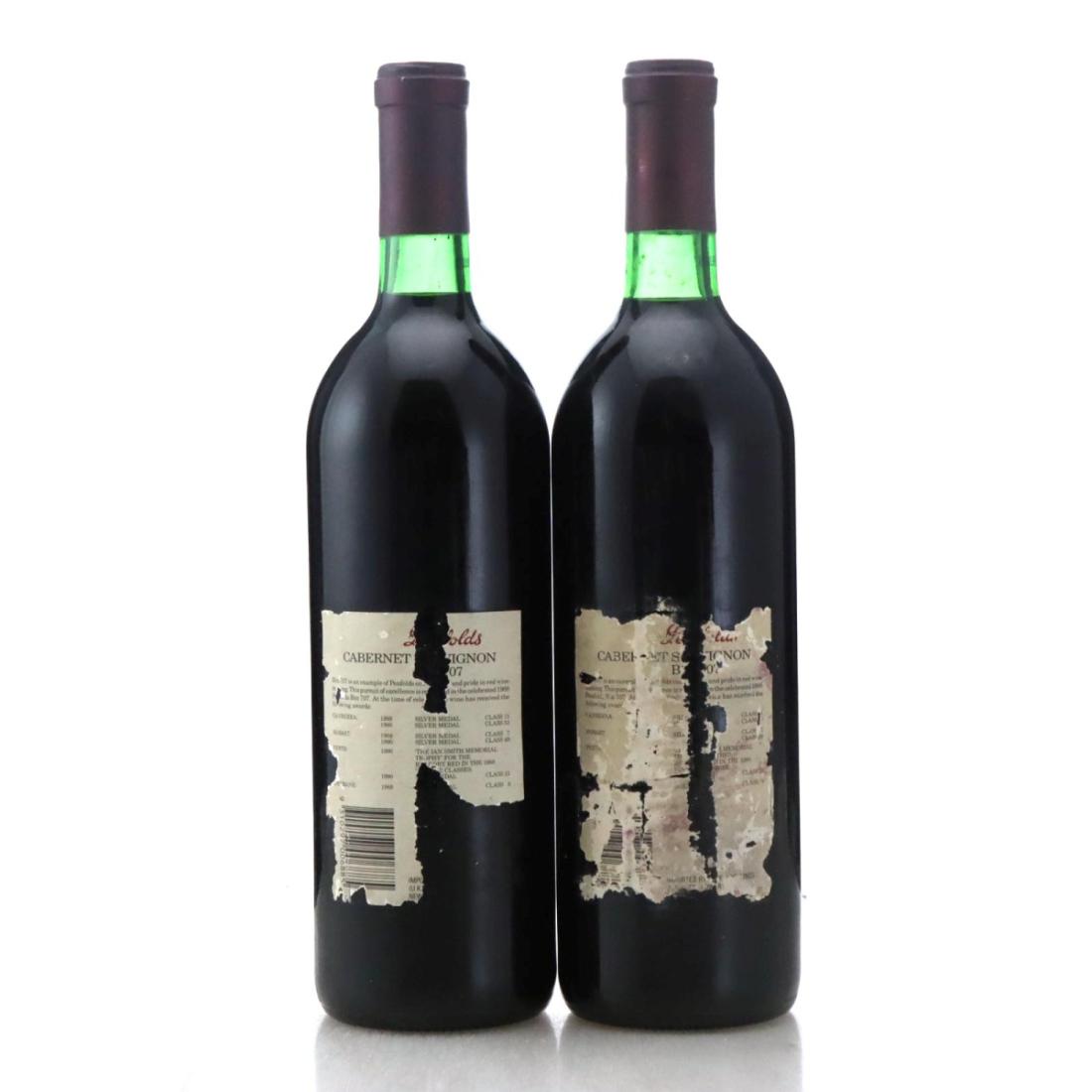 Image for Penfolds Bin 707 Cabernet Sauvignon 1988 x 2