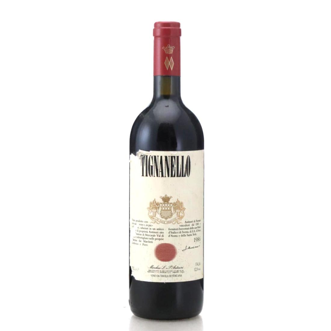 Image for Marchesi Antinori Tignanello 1986