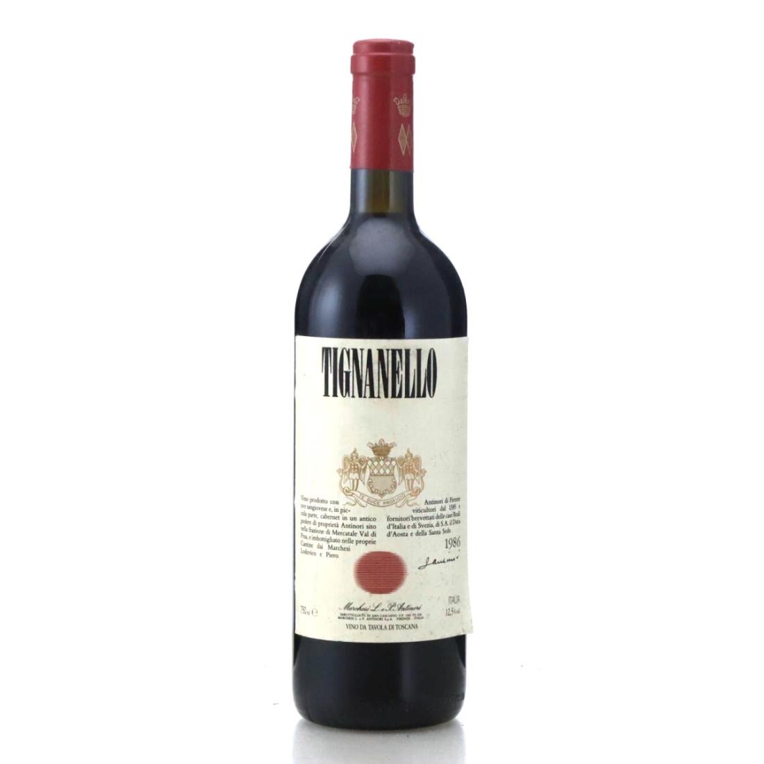 Image for Marchesi Antinori Tignanello 1986