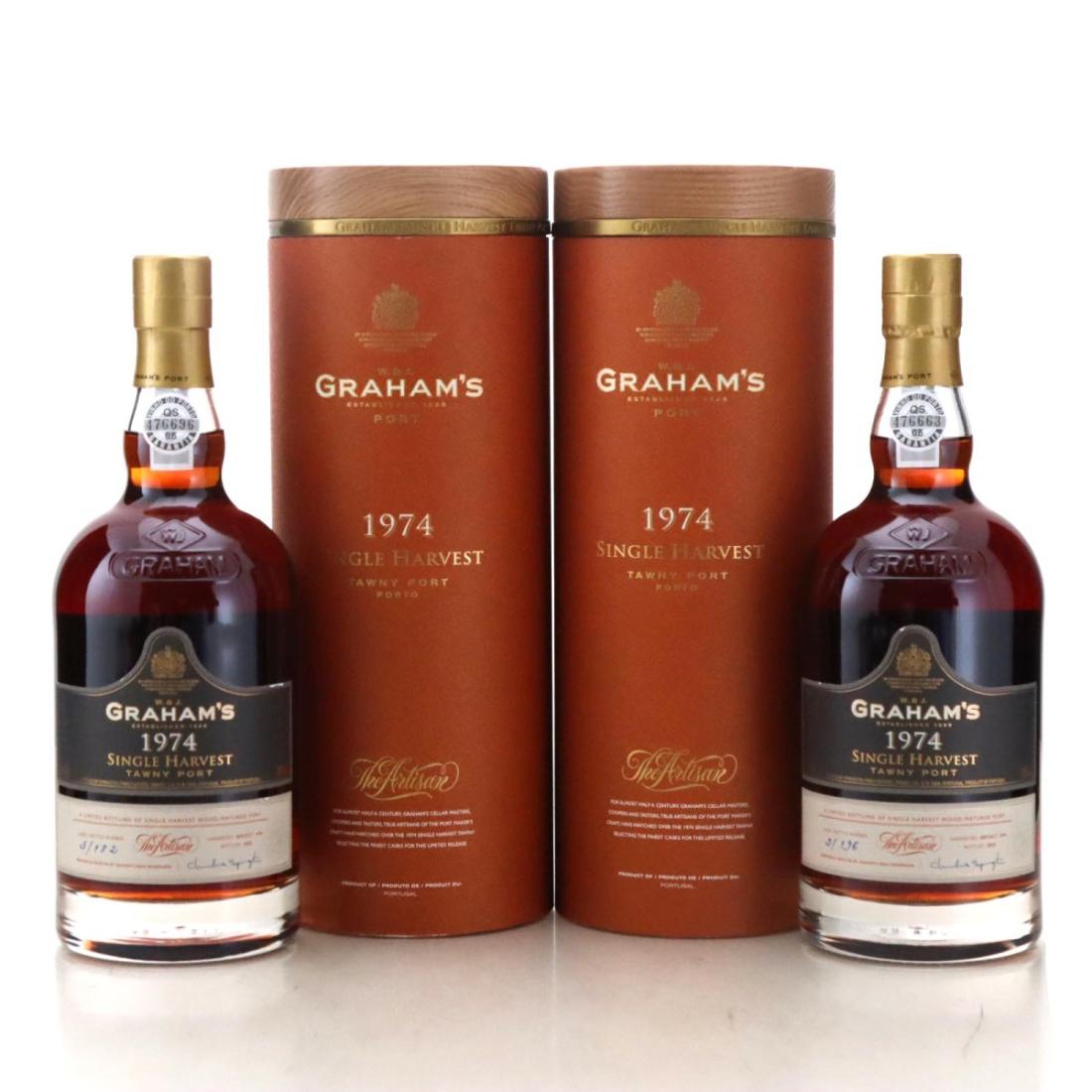 Image for Graham's 1974 Single Harvest Tawny Port x 2