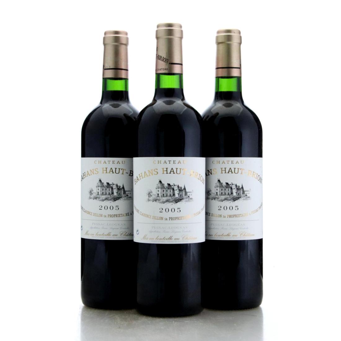 Image for Château Bahans Haut-Brion 2005 x 3