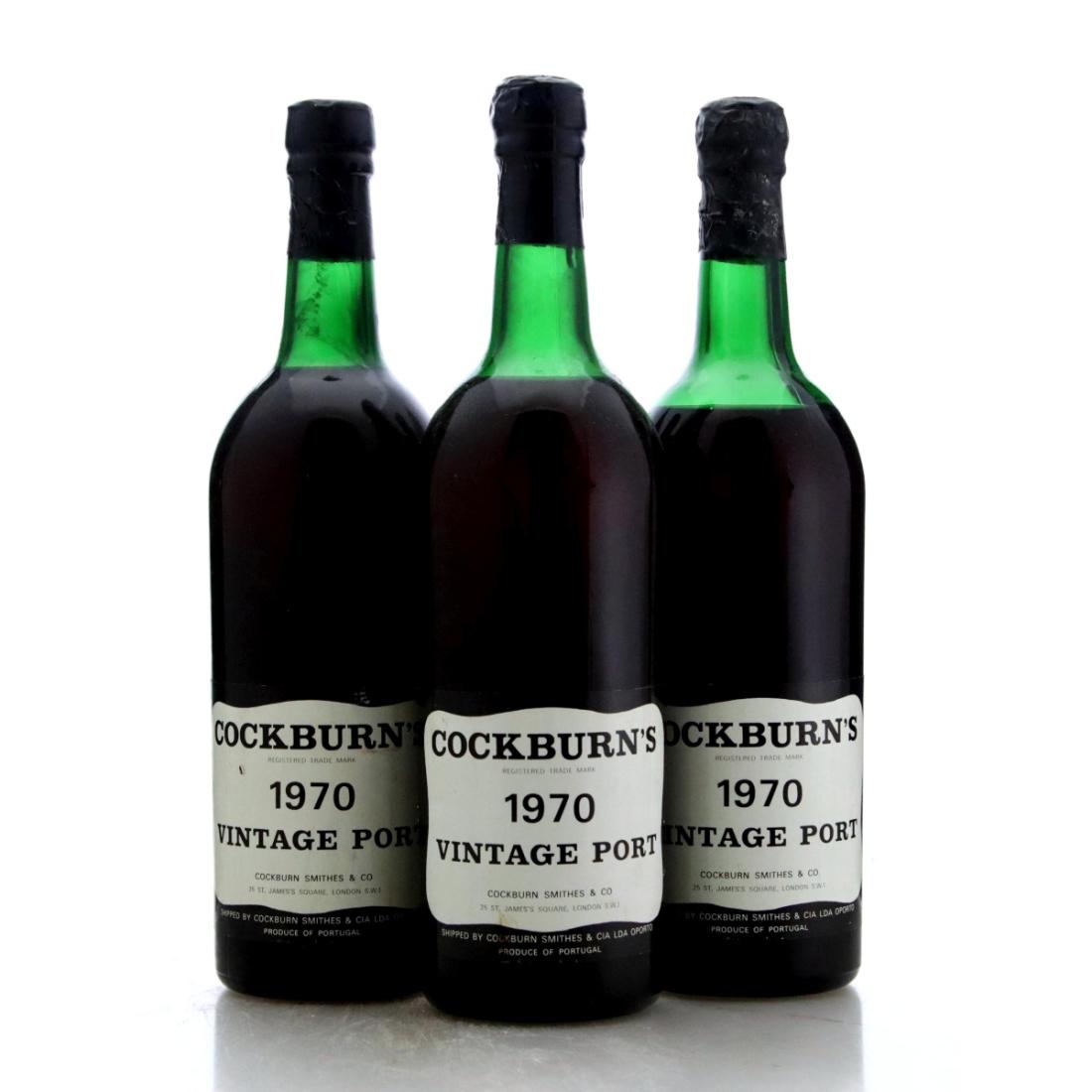 Image for Cockburn's 1970 Vintage Port x 3