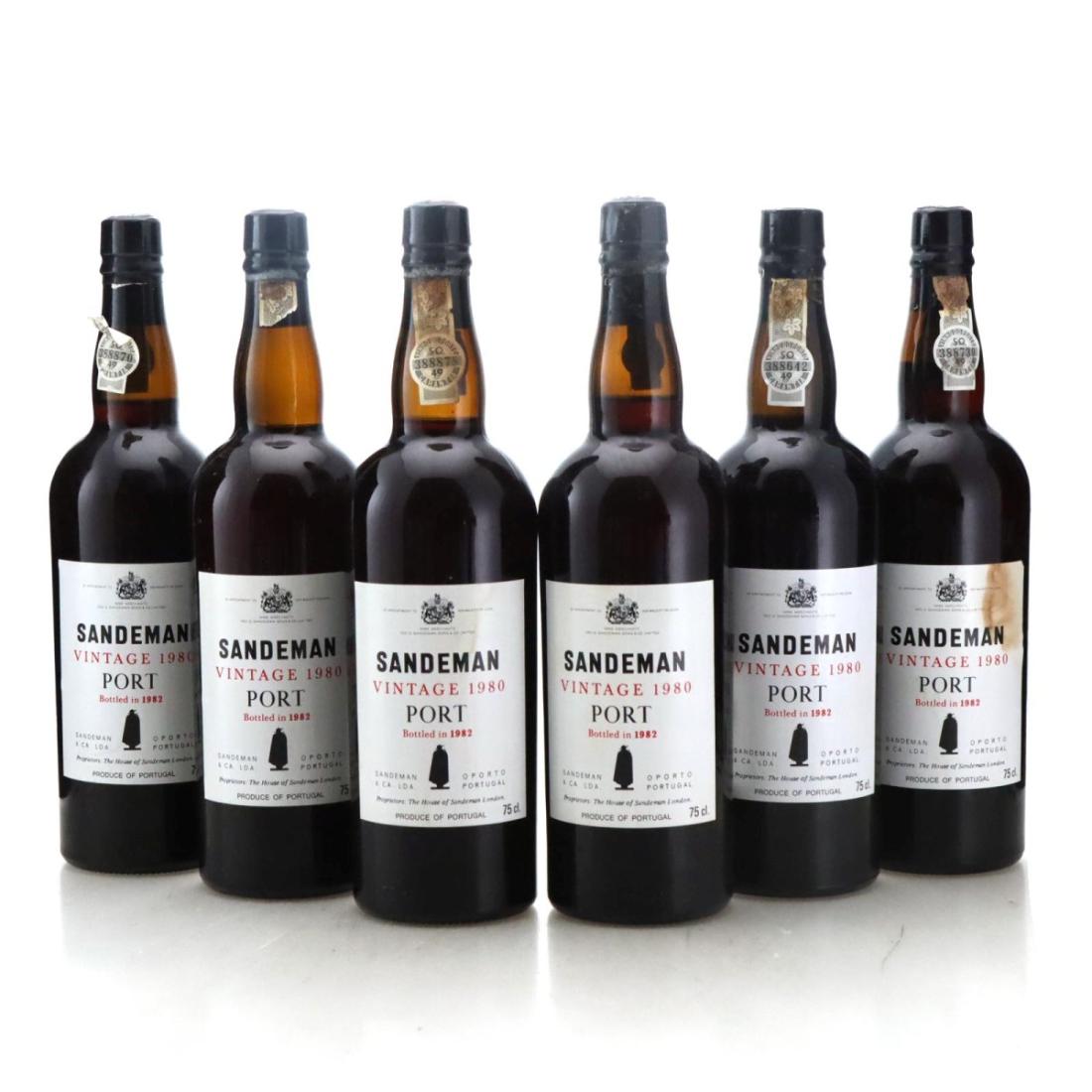 Image for Sandeman 1980 Vintage Port x 6