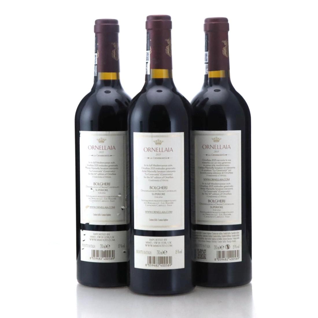 Image for Tenuta dell'Ornellaia La Generosità 2021 x 3