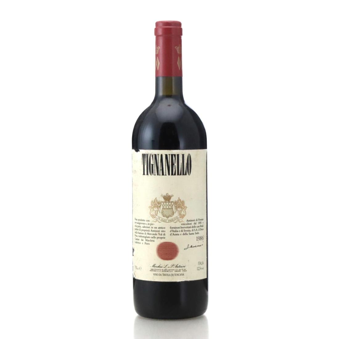 Image for Marchesi Antinori Tignanello 1986