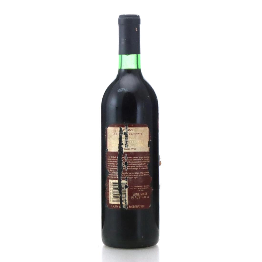 Image for Wynns John Riddoch Cabernet Sauvignon 1990