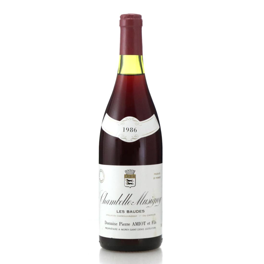 Image for Domaine Pierre Amiot et Fils Les Baudes 1986