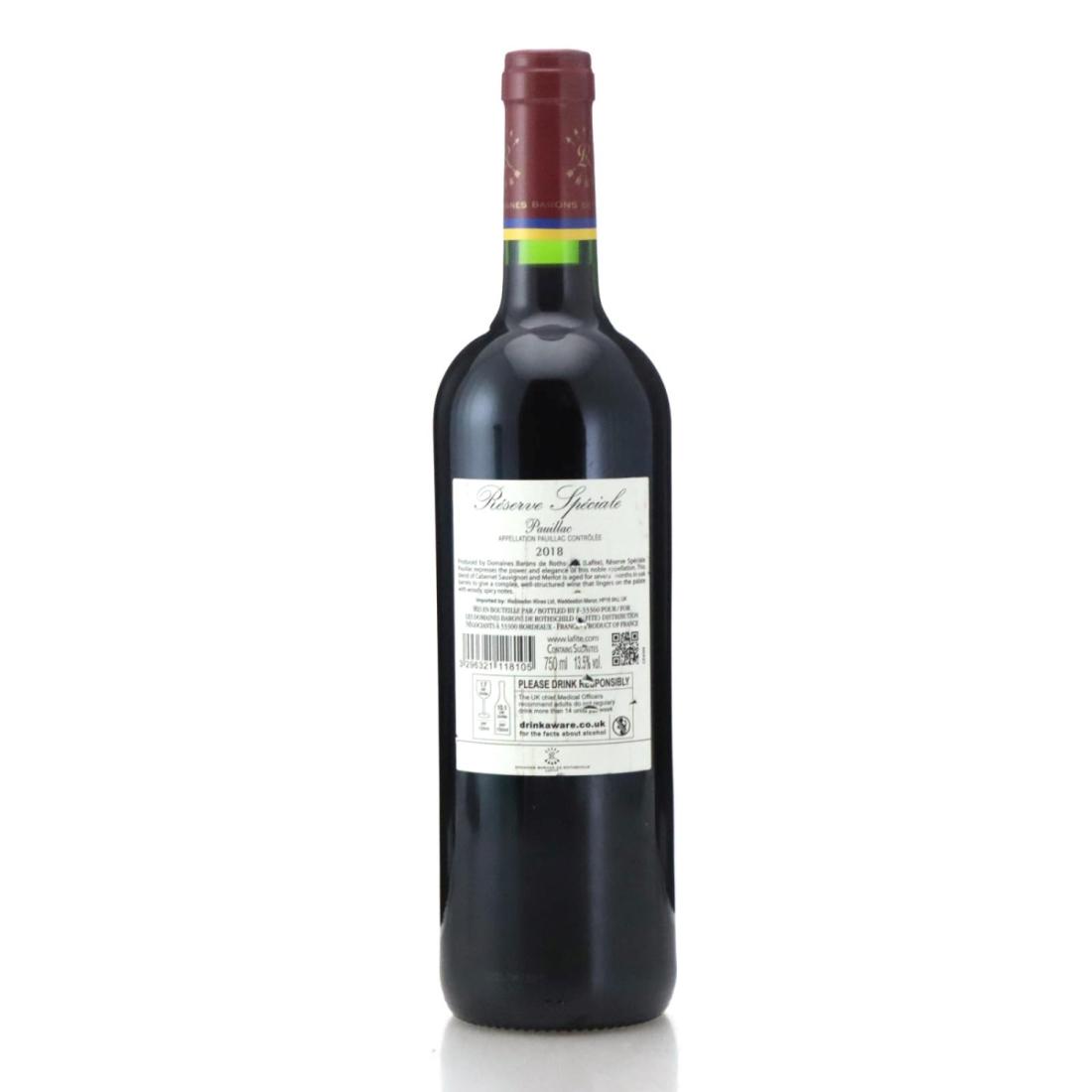 Image for Barons de Lafite Rothschild Réserve Spéciale 2018