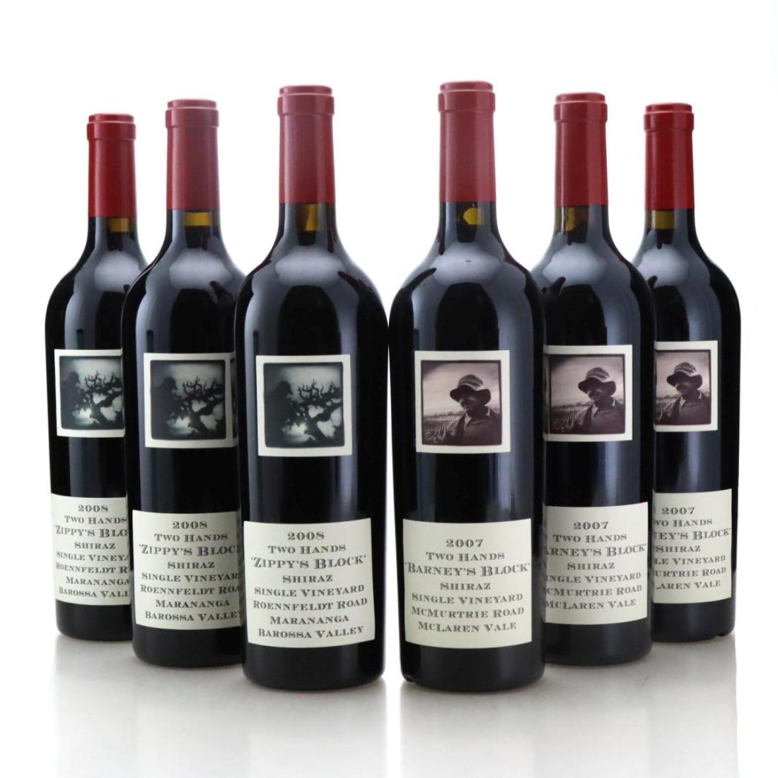Image for Two Hands Zippy's Block Shiraz 2008 x 6