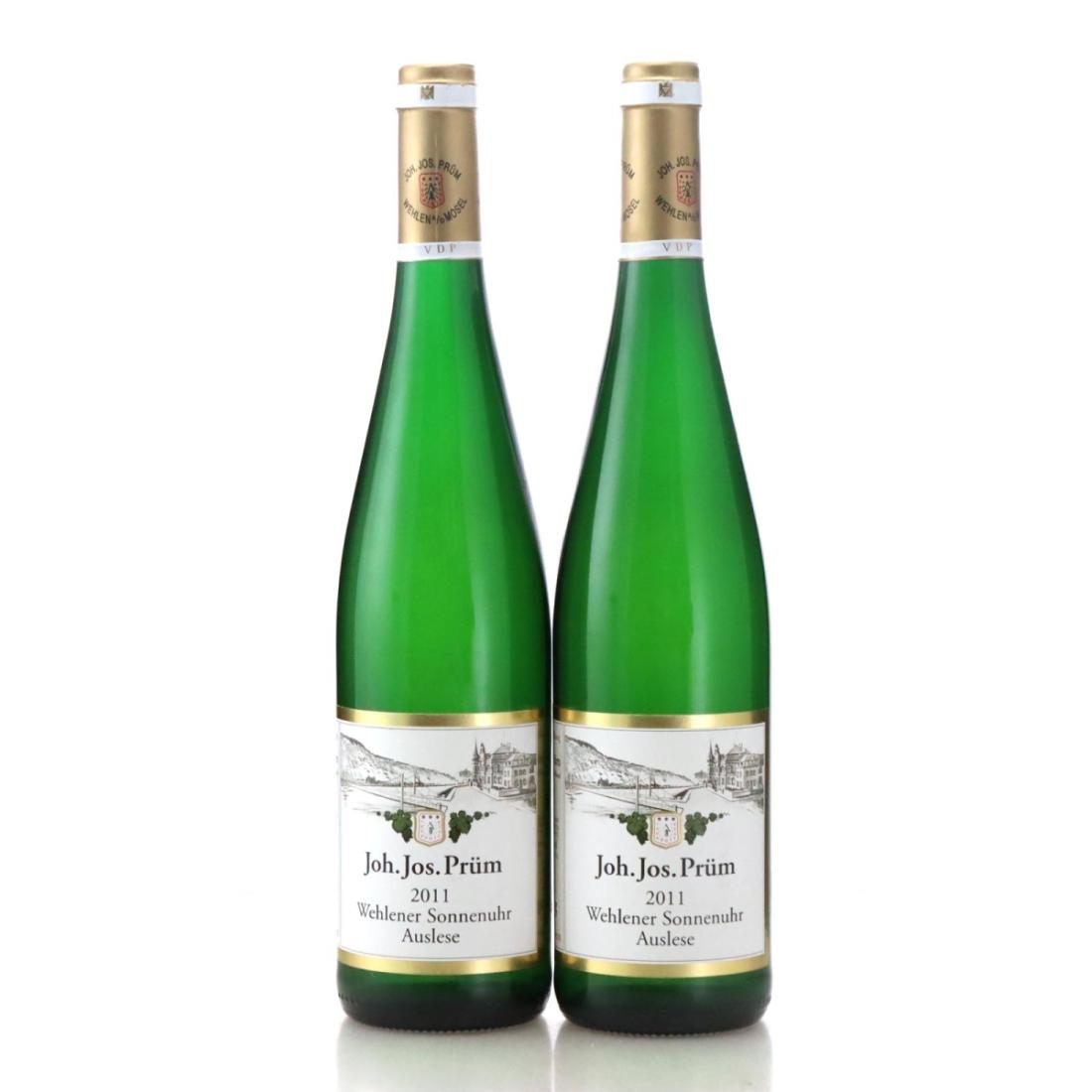 Image for Joh. Jos. Prüm Wehlener Sonnenuhr Riesling Auslese 2011 x 2