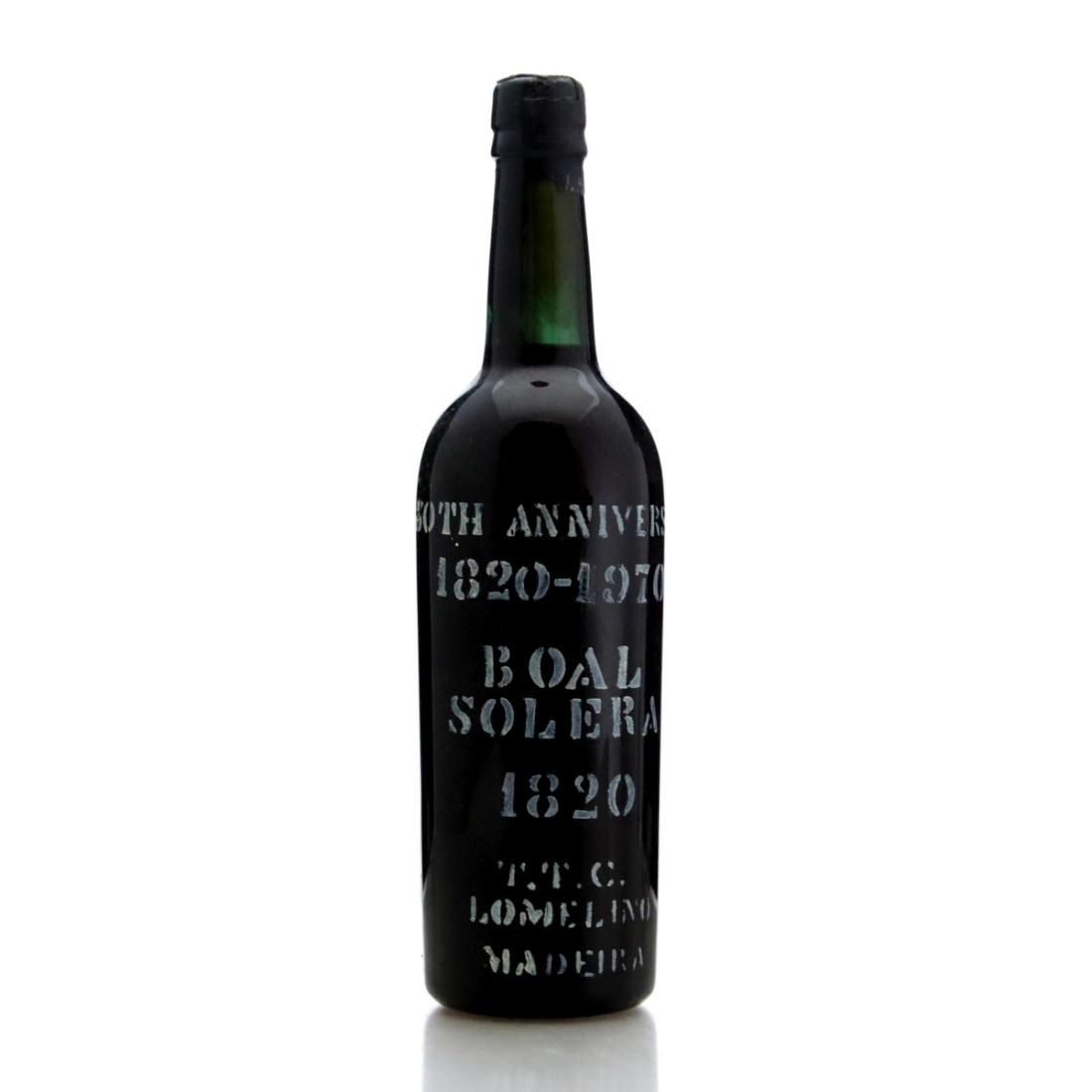Image for Tarquinio T. da Camara Lomelino Boal Solera 1820 Madeira / 150th Anniversary