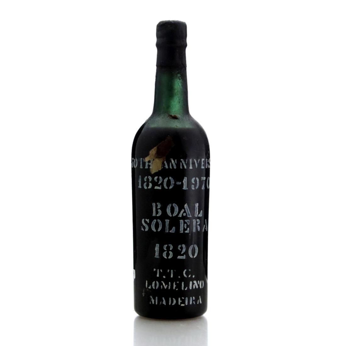 Image for Tarquinio T. da Camara Lomelino Boal Solera 1820 Madeira / 150th Anniversary