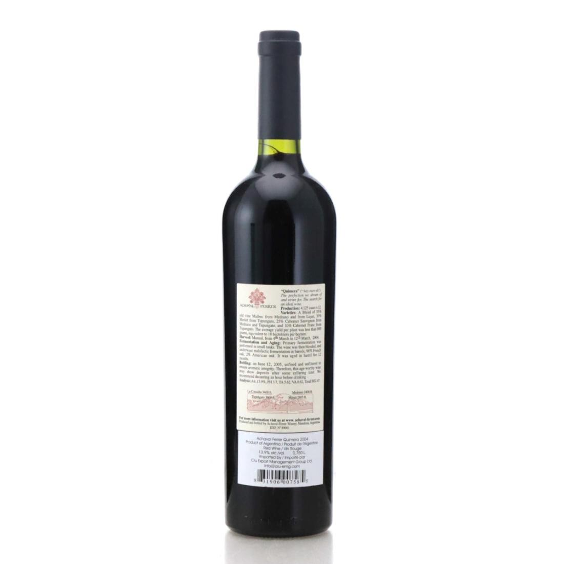 Image for Achaval Ferrer Quimera Malbec 2004