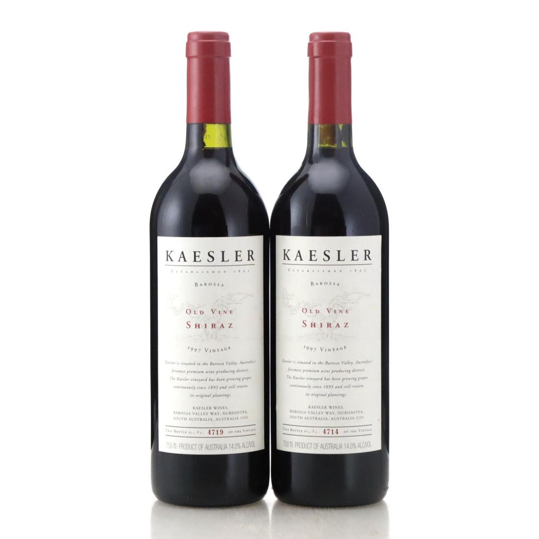 Image for Kaesler Old Vine Shiraz 1997 x 2