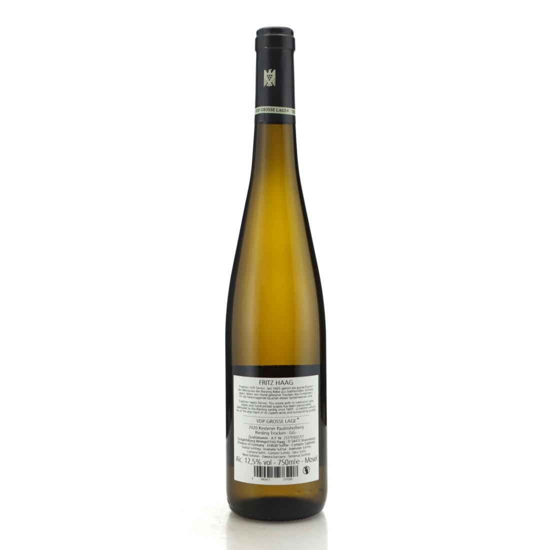 Image for Fritz Haag Kestener Paulinshofberg Riesling 2020