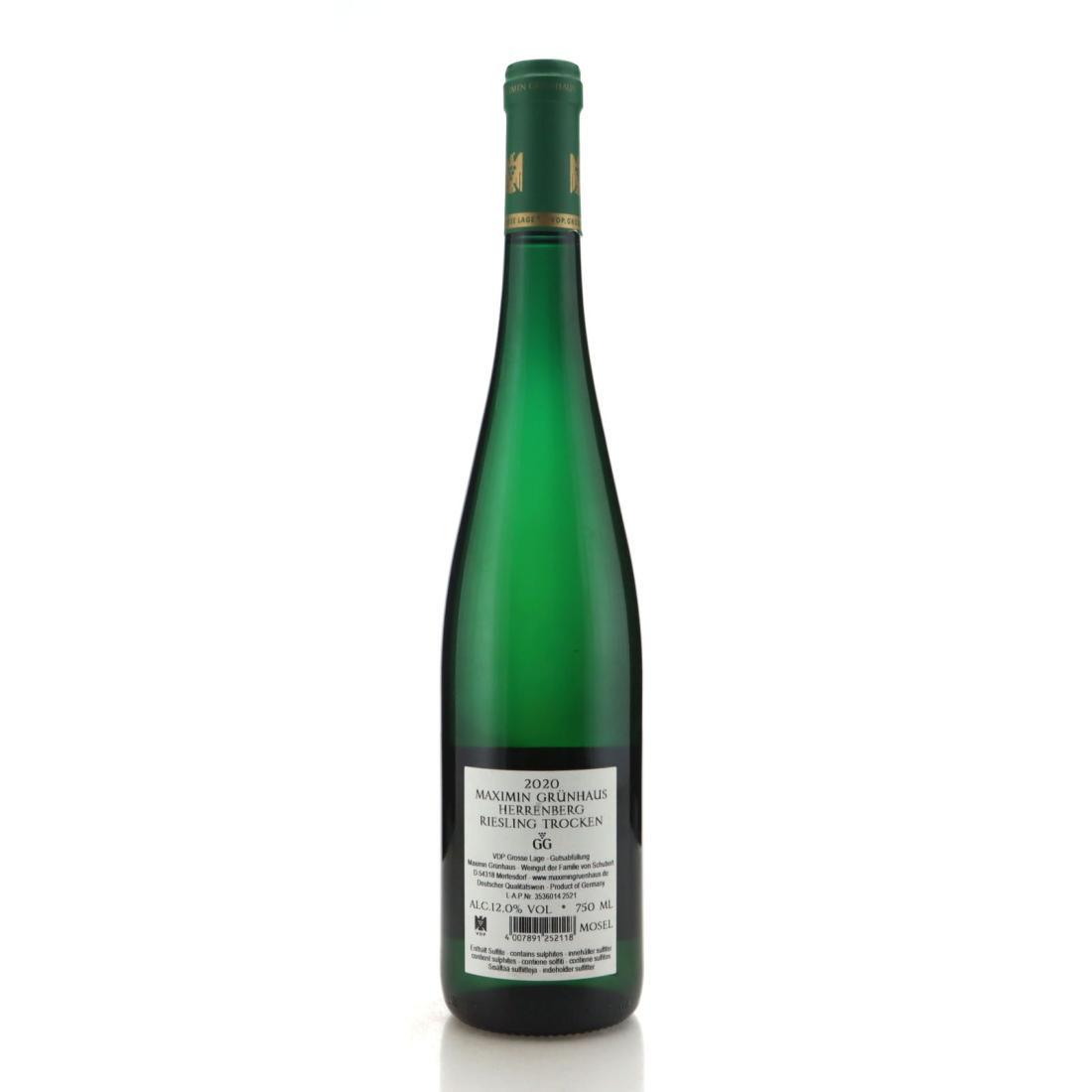 Image for Maximin Grünhaus Herrenberg Riesling 2020