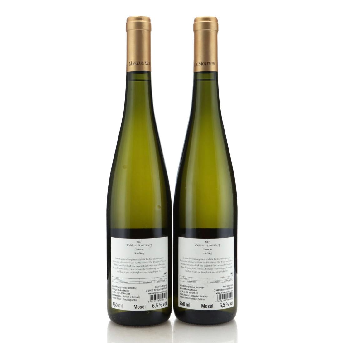 Image for Markus Molitor Wehlener Klosterberg Riesling Eiswein 2007 x 2