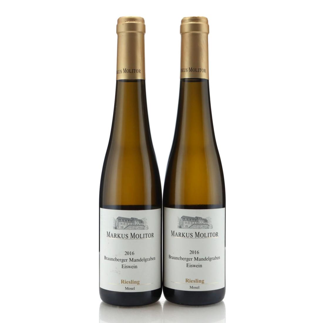 Image for Markus Molitor Brauneberger Mandelgraben Riesling Eiswein 2016 x 2