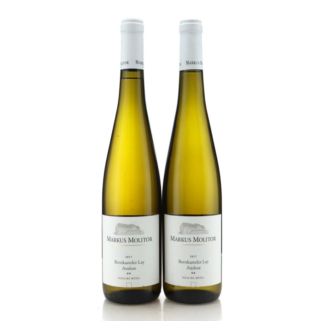 Image for Markus Molitor Bernkasteler Lay Riesling Auslese ** 2017 x 2