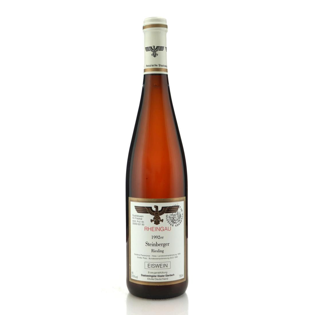 Image for Kloster Eberbach Steinberger Riesling Eiswein 1992
