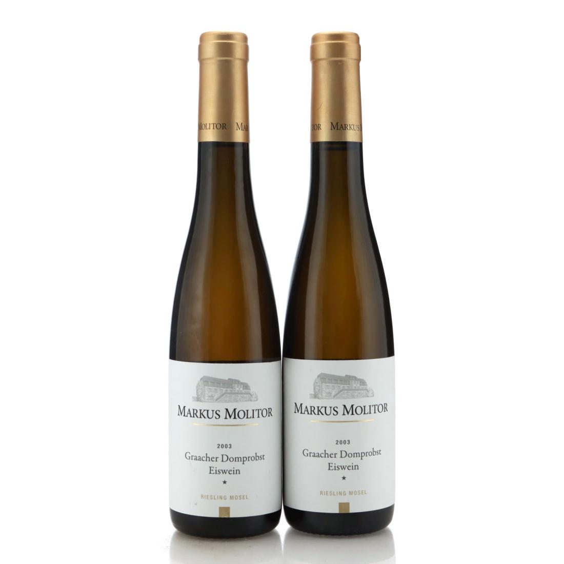 Image for Markus Molitor Graacher Domprobst Riesling Eiswein * 2003 x 2