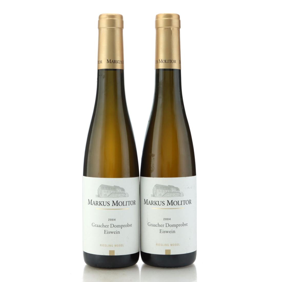 Image for Markus Molitor Graacher Domprobst Riesling Eiswein 2004 x 2