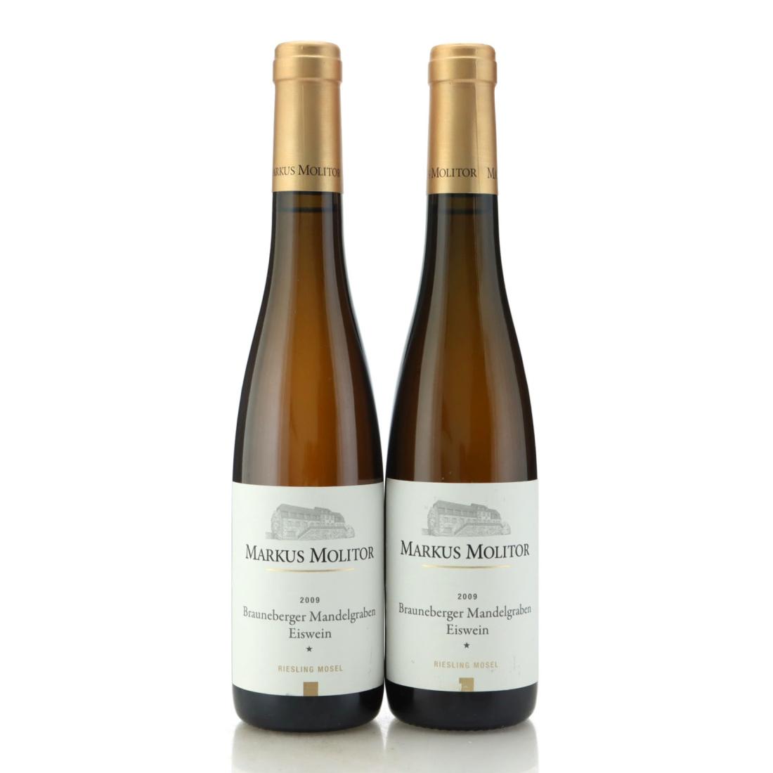 Image for Markus Molitor Brauneberger Mandelgraben Riesling Eiswein 2009 * x 2