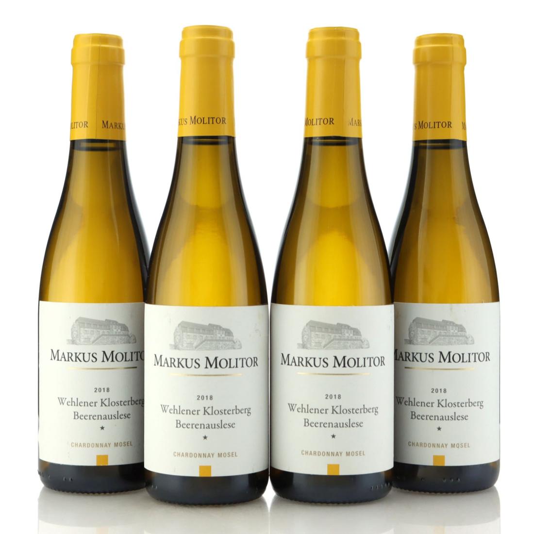 Image for Markus Molitor Wehlener Klosterberg Chardonnay Beerenauslese * 2018 x 4