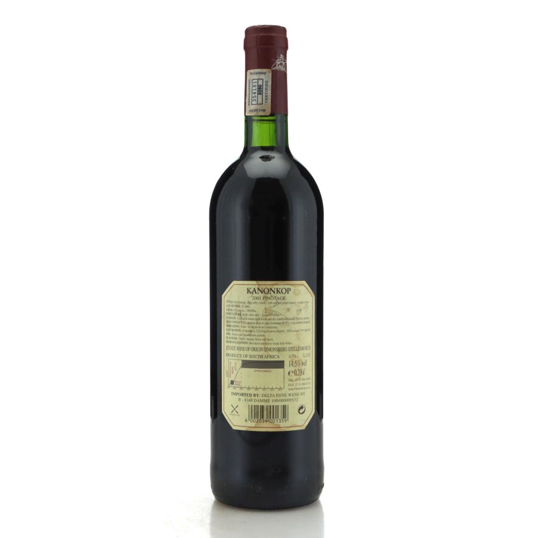 Image for Kanonkop Pinotage 2001